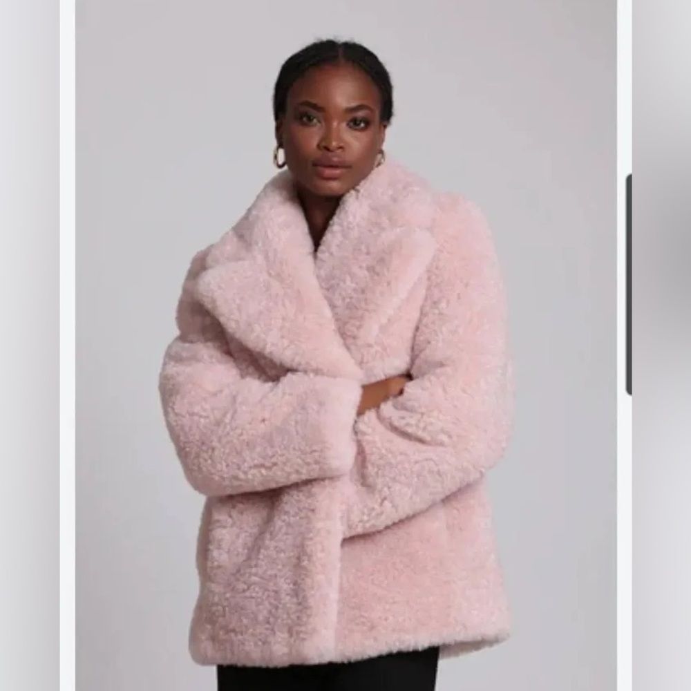 Avec les Filles Teddy coat Large